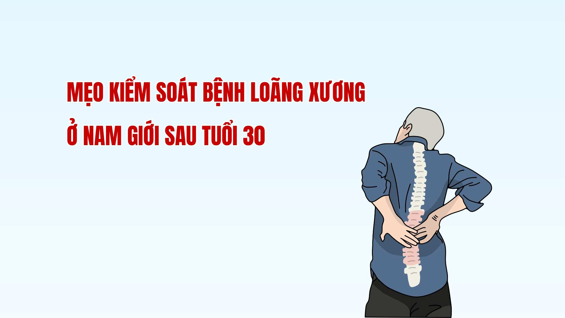 Tips to control osteoporosis in men after age 30