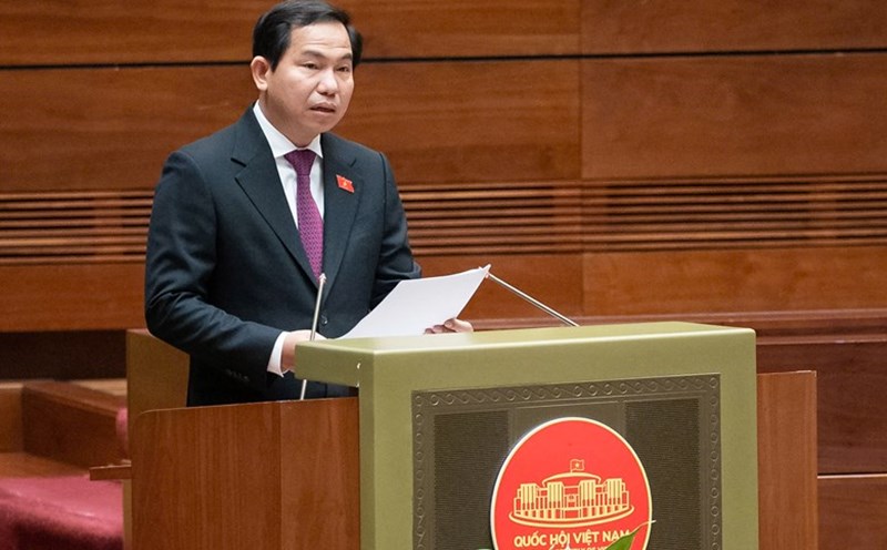 Chairman of the National Assembly's Finance and Budget Committee Le Quang Manh suggested that the drafting agency add regulations to handle cases of undervaluation of assets and enterprise values, causing loss of state capital. Photo: National Assembly