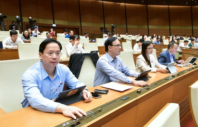 The National Assembly voted to pass the Law on Cultural Heritage (amended). A specialized cultural heritage inspectorate will be established when the law comes into effect (from July 1, 2025). Photo: National Assembly