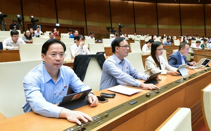 The National Assembly voted to pass the Law on Cultural Heritage (amended). A specialized cultural heritage inspectorate will be established when the law comes into effect (from July 1, 2025). Photo: National Assembly