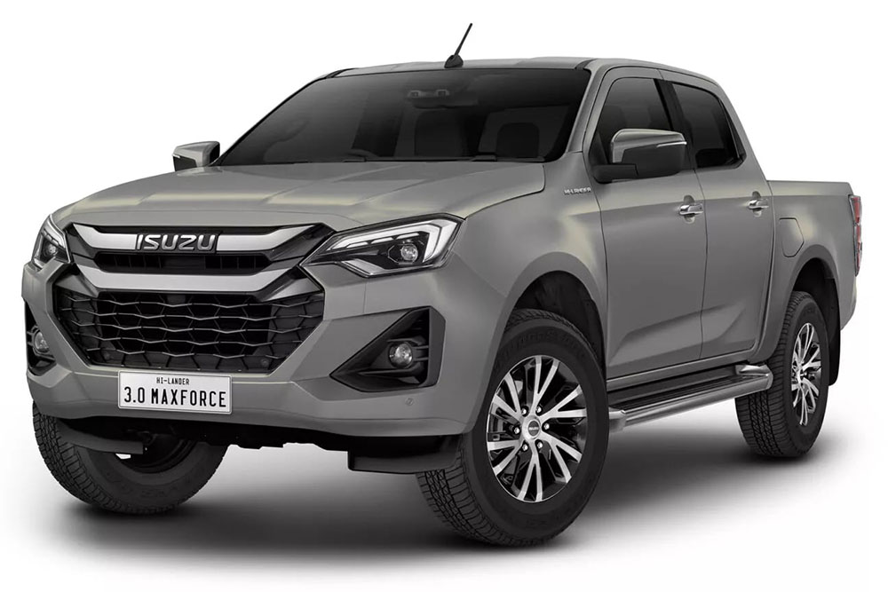 Close-up of Isuzu D-Max pickup truck. Photo: Isuzu