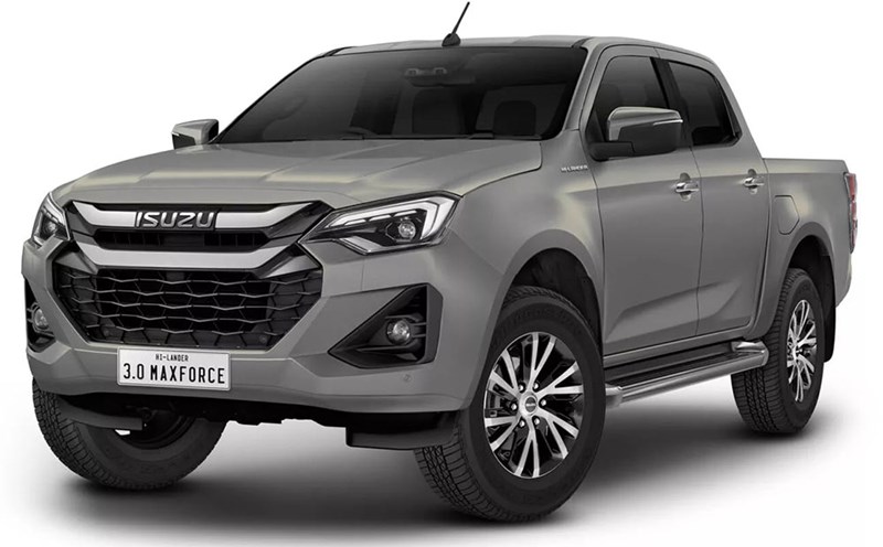 Close-up of Isuzu D-Max pickup truck. Photo: Isuzu