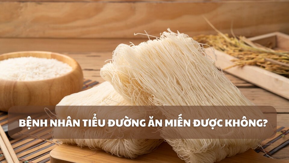 People with high blood sugar should consider when eating vermicelli.