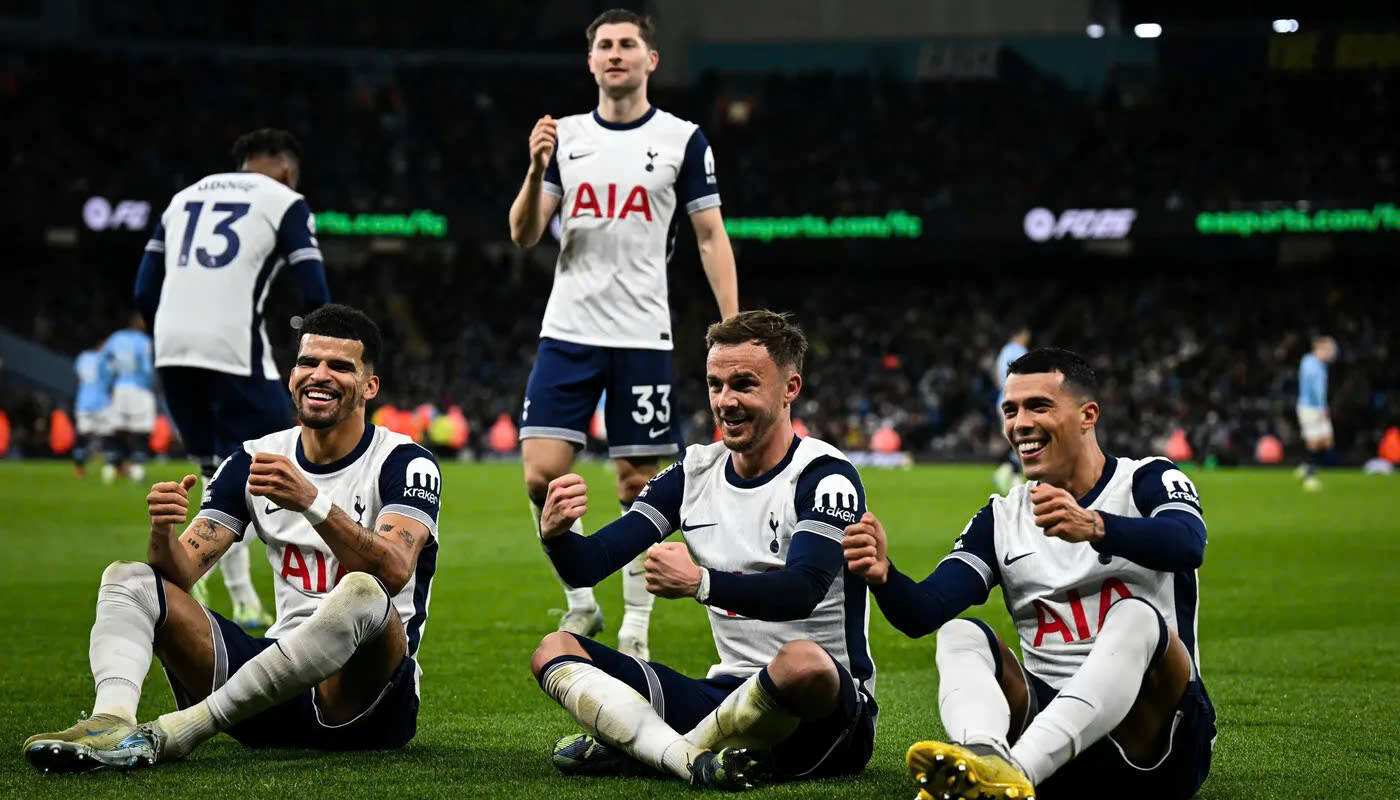 Tottenham da ghi toi 4 ban vao luoi Man City.  Anh: Premier League