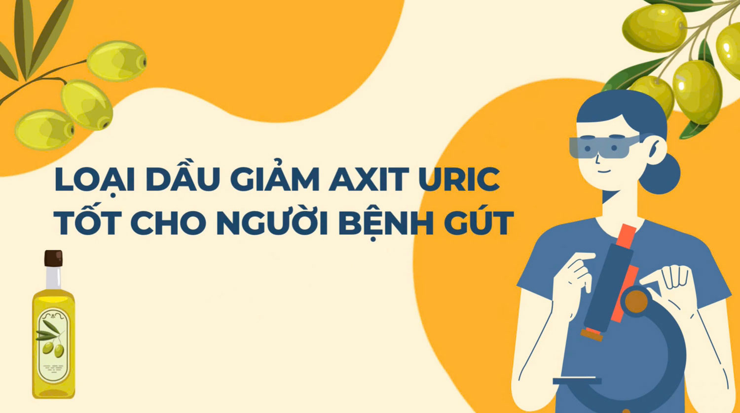 Oil reduces uric acid, good for gout patients