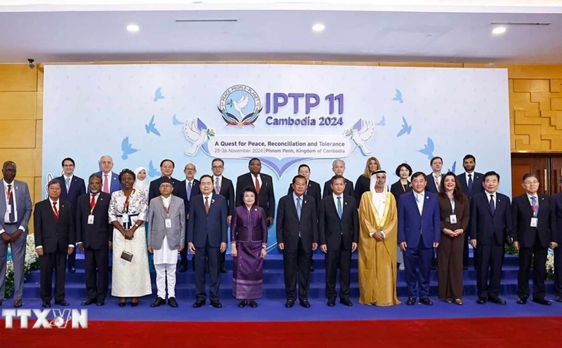 Delegates attending the conference. Photo: VNA