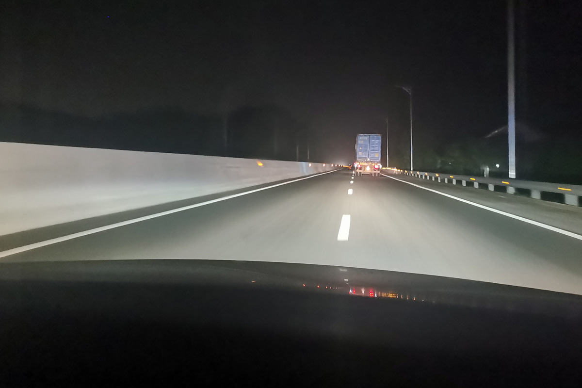 Hai Phong - Mong Cai Expressway. Photo: Doan Hung