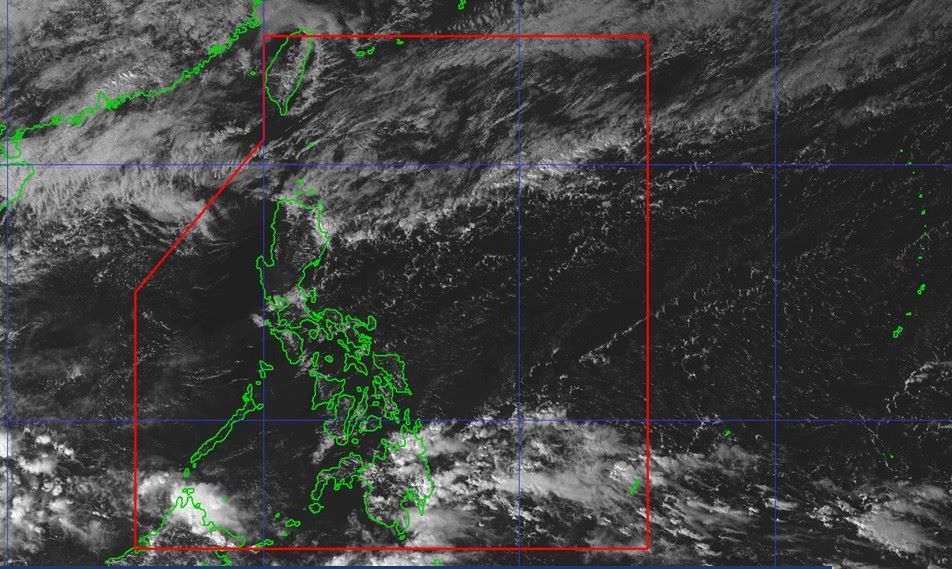 Du bao khong co ap thap/bao gan Philippines tu. Anh: PAGASA