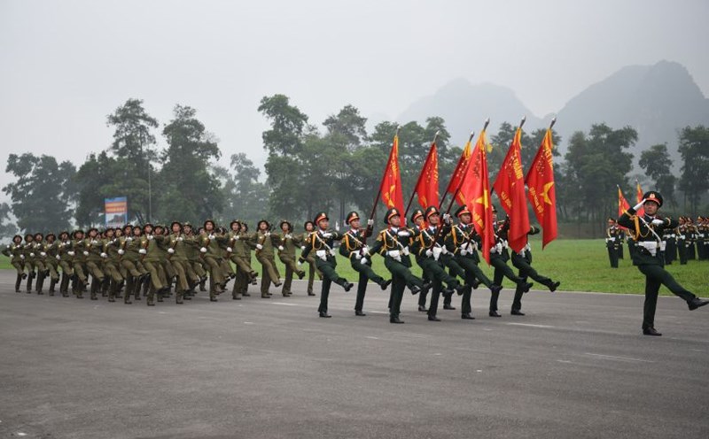 Determined to fight, determined to win, knowing how to fight and know how to win is one of the glorious traditions of the Vietnam People's Army. Photo: Tran Vuong