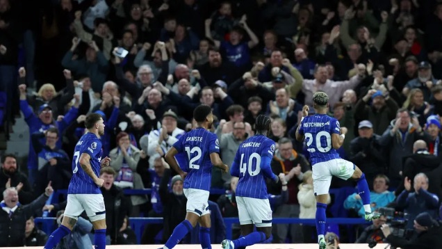 Ipswich Town an mung ban go hoa. Anh: Premier League 