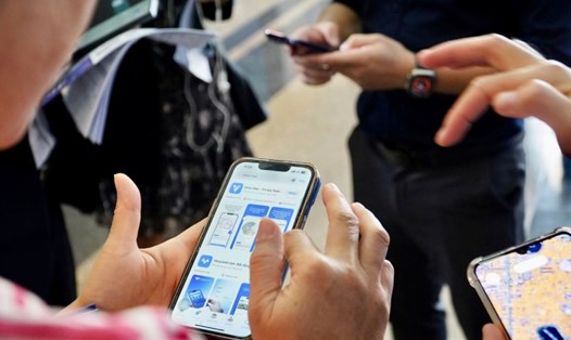 Sản phẩm của Meey Group nhận được sự quan tâm của nhiều quan khách. Ảnh: Meey Land