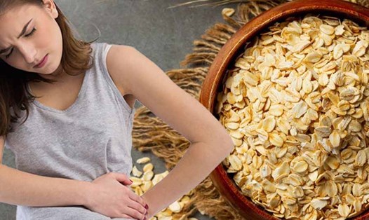 Yến mạch là một loại thực phẩm rất có lợi cho hệ tiêu hóa và có thể giúp điều trị táo bón. Đồ hoạ: Thiện Nhân