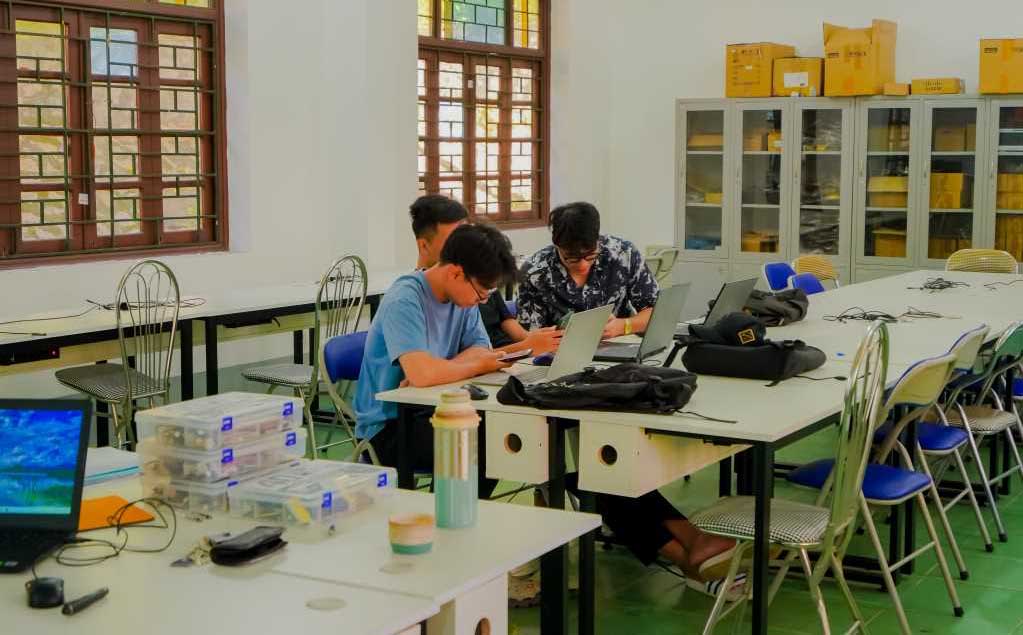 Most of the majors of Quang Ninh University of Industry serve the province's human resources and manufacturing orientation. Photo: Lan Anh