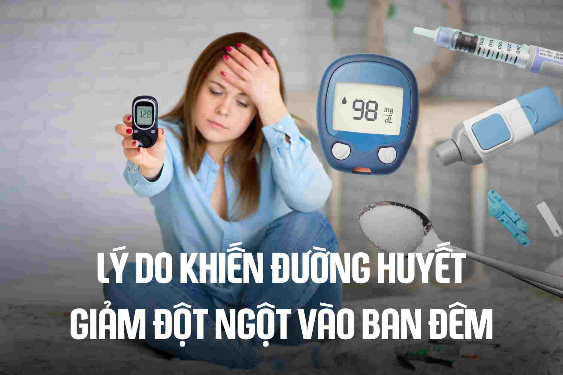Reasons for sudden drop in blood sugar at night