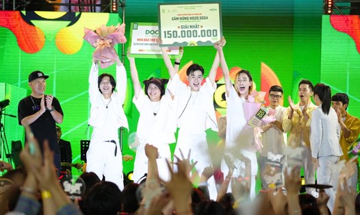 The Mèo là quán quân Cảm hứng Hò Dô 2024. Ảnh: Ban tổ chức.