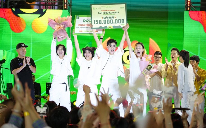 The Meo is the champion of Ho Do Inspiration 2024. Photo: Organizing Committee.