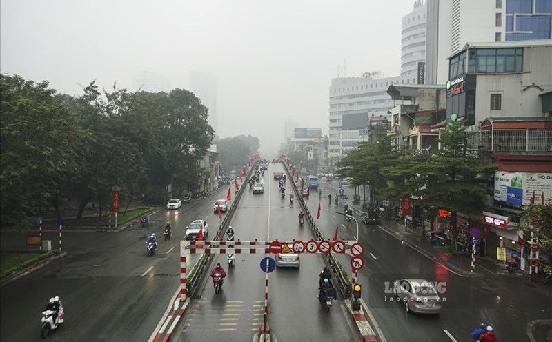 Strong cold air is forecast to affect the North from November 26. Photo: Hoang Vu