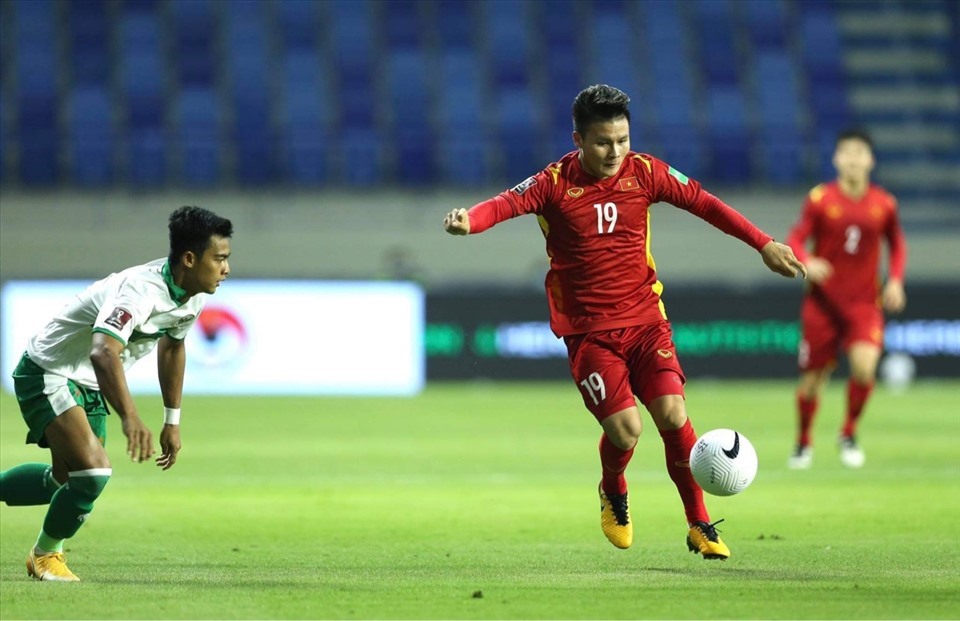 Quang Hai needs to find himself again in the Vietnamese national team jersey. Photo: Trung Thu