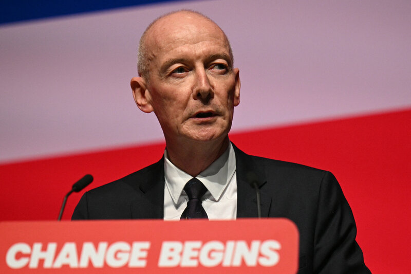 British Cabinet Office Minister Pat McFadden. Photo: AFP