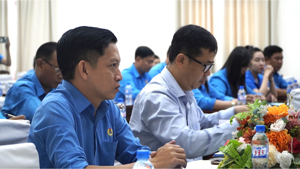 Students will learn 9 topics with more than 400 lessons on theory and practice of Trade Union work. Photo: Nguyen Anh