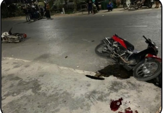 Accident scene. Photo: Hai Phong Traffic Safety Committee