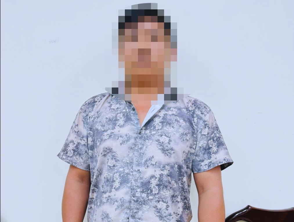 Tài xế T.T.H. Ảnh: Công an Đồng Nai