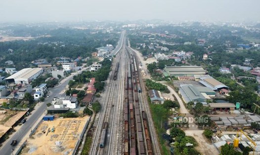 Dự kiến chạy tàu chở khách tuyến Hà Nội - Thái Nguyên. Ảnh: Lam Thanh
