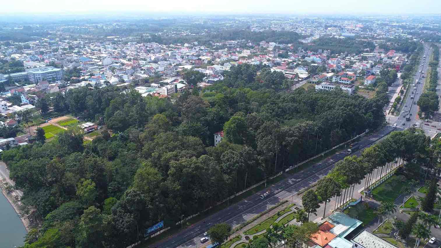 A corner of Trang Bom town, Trang Bom district, Dong Nai province. Illustration photo: HAC