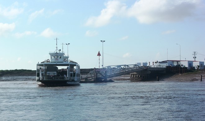 Kenh Tat ferry terminal is free. Photo: Tran Luu