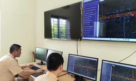 Công an Vĩnh Yên vừa công bố phạt nguội. Ảnh: Công an Vĩnh Phúc