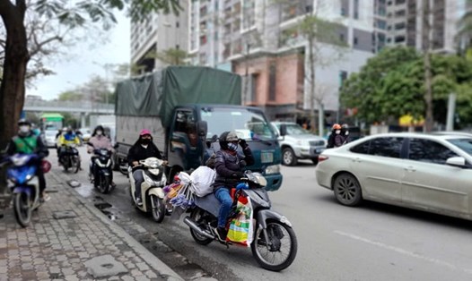 Chính phủ đã ban hành lộ trình kiểm định khí thải xe máy. Ảnh: Xuyên Đông