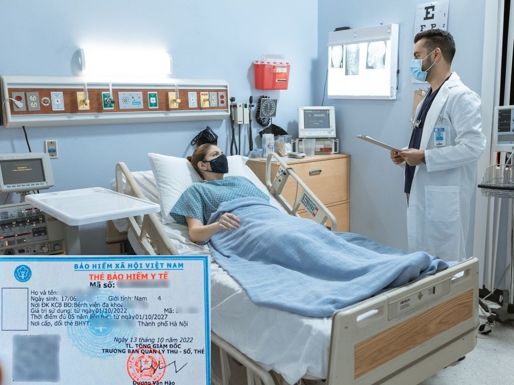 Health insurance payment conditions for hospital bed services. Graphics: Huong Giang