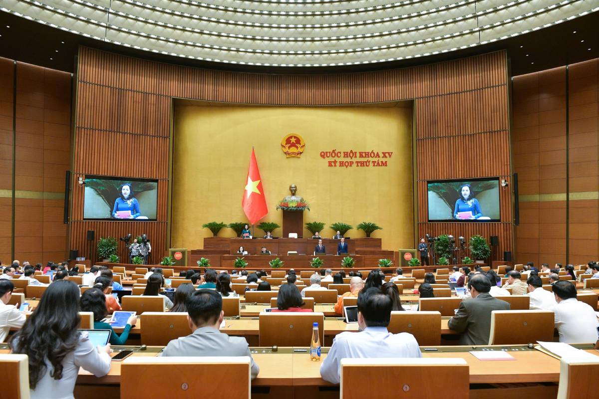The National Assembly will hear reports and discuss anti-corruption work in 2024. Photo: Pham Thang