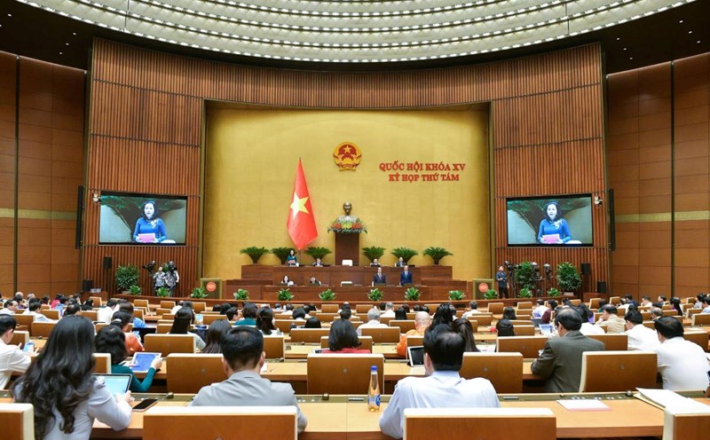 The National Assembly will hear reports and discuss anti-corruption work in 2024. Photo: Pham Thang