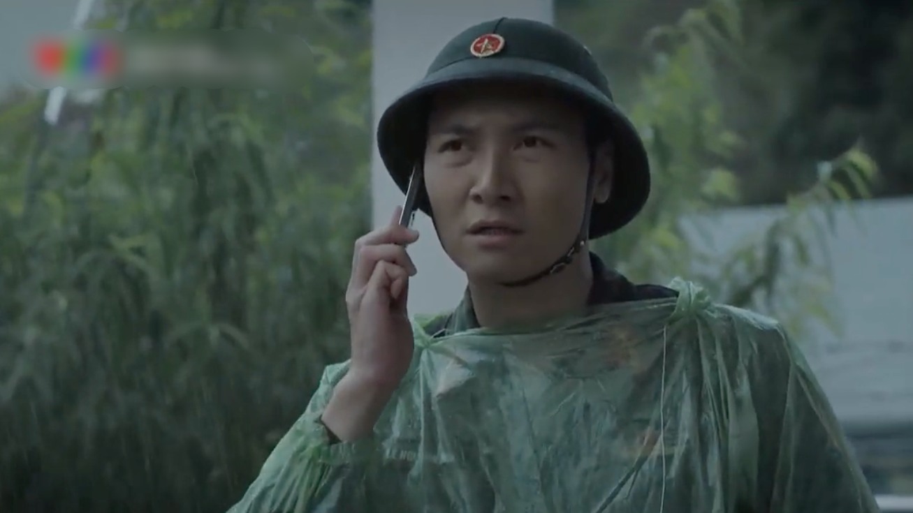 Actor Manh Truong in the movie "Space of Time". Photo: Cut from the movie