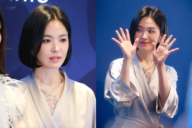 Song Hye Kyo bị chê mặc đồ ngủ đi dự sự kiện