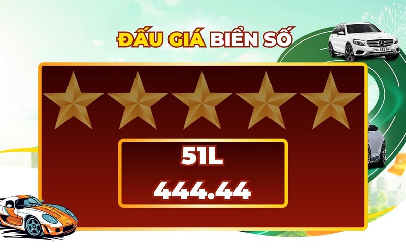 Five-digit license plates worth billions in Ho Chi Minh City will be available in session 11/26