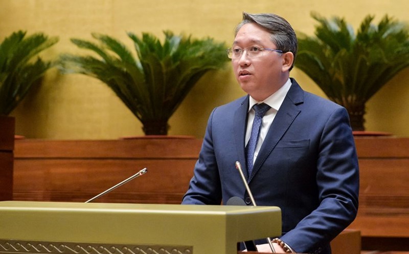 Minister of Justice Nguyen Hai Ninh said there are still 206,090 people with prison sentences. Photo: Quochoi.vn