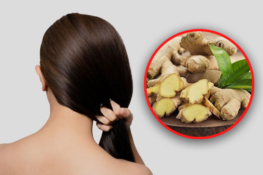 5 ginger hair care tips to help hair grow fast and strong. Graphics: Tuan Anh.