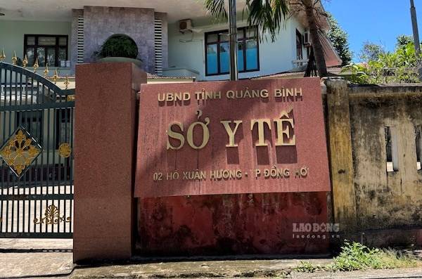 Quang Binh Department of Health is rectifying medical examination and treatment. Photo: Cong Sang