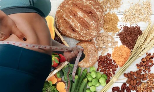 Điều chỉnh chế độ ăn uống và tập thể dục phù hợp giúp đốt cháy calo, giảm mỡ bụng. Đồ họa: Thanh Thanh