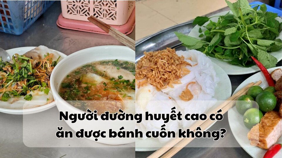 People with high blood sugar should consider carefully before eating rice rolls.