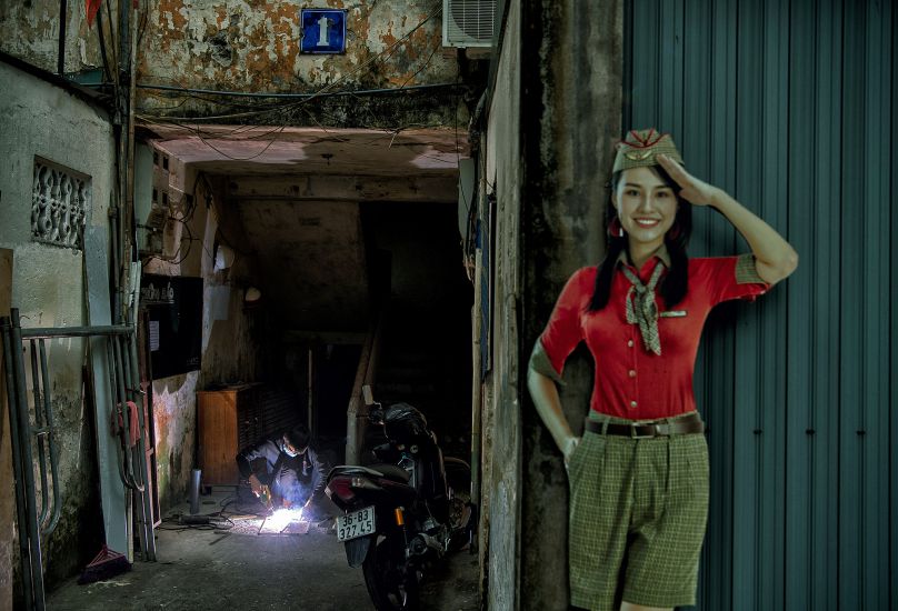 A work in Viet Van's photo collection - honorary award ND Awards (UK) 2024.