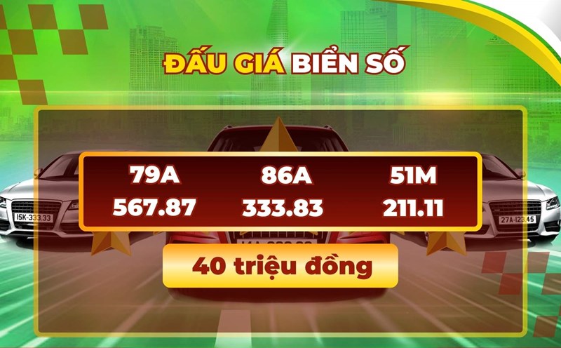 Number plate prices plummeted in the session on November 26