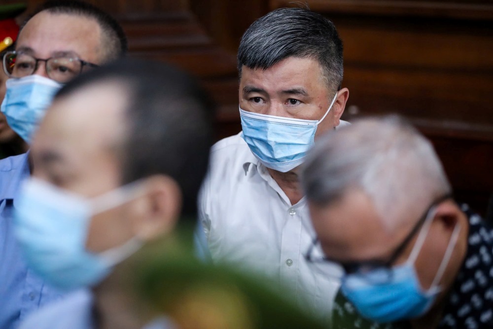 Defendant Nguyen Loc An, former Deputy Director of the Domestic Market Department (Ministry of Industry and Trade). Photo: Anh Tu