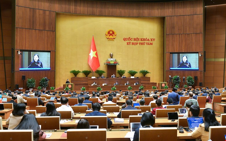 The National Assembly set aside time for a private meeting to consider and decide on personnel matters on the afternoon of November 27. Photo: Pham Dong