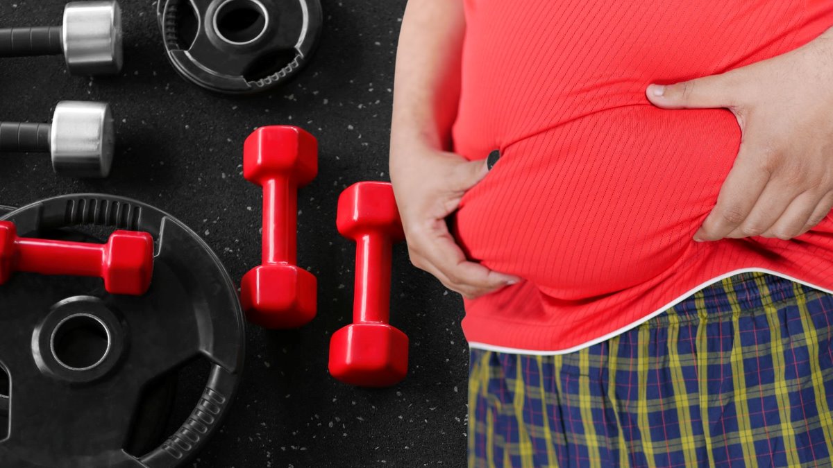 Exercise helps reduce belly fat as you age. Graphics: Thanh Thanh