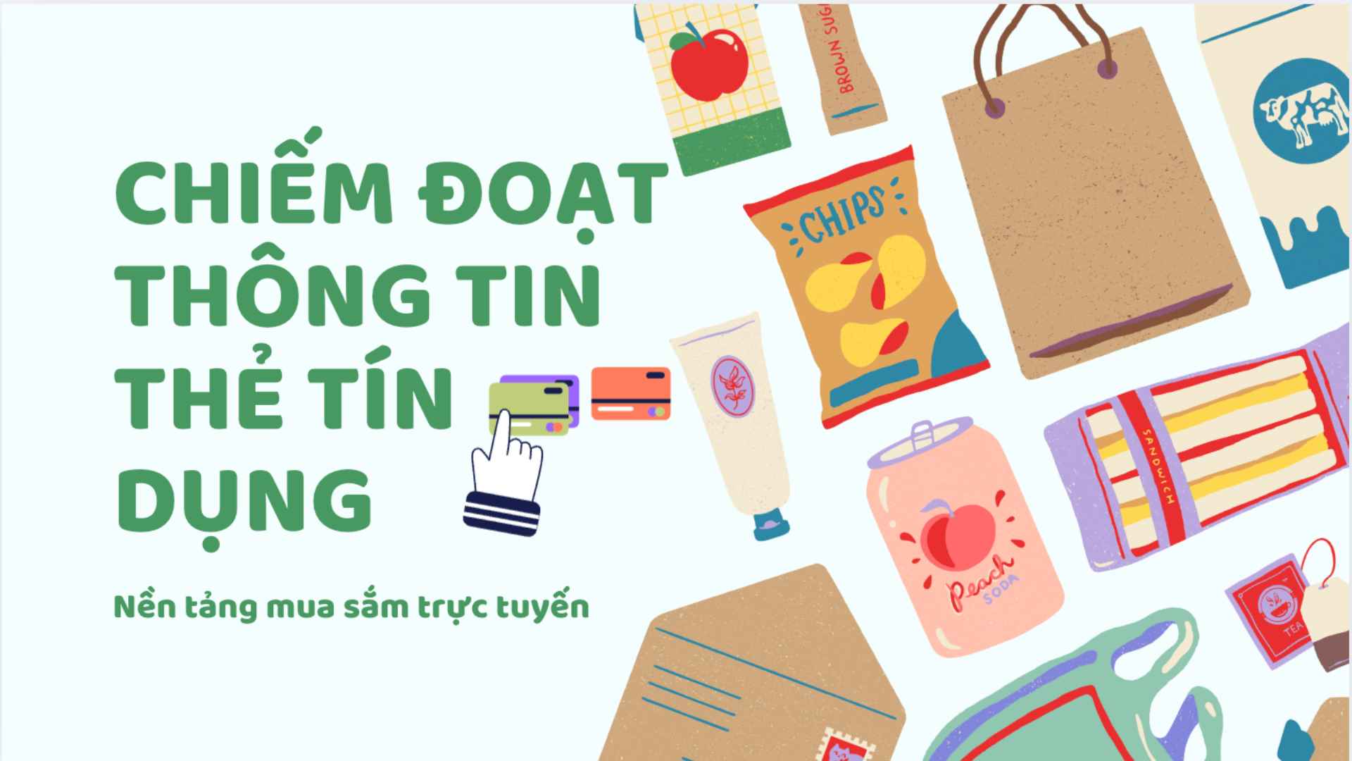 Credit card fraud when shopping online. Photo: Thanh Binh.