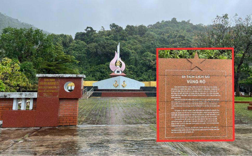 Vung Ro historical site (Dong Hoa town, Phu Yen). Photo: Hoai Luan