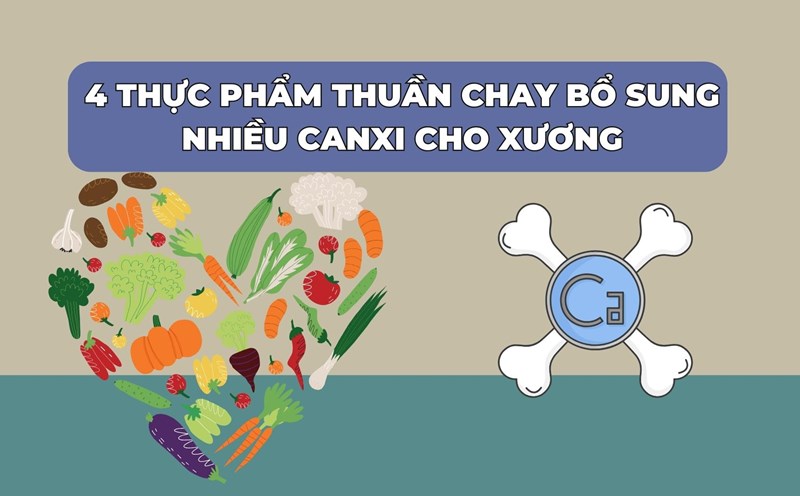 4 vegan foods that provide lots of calcium for bones